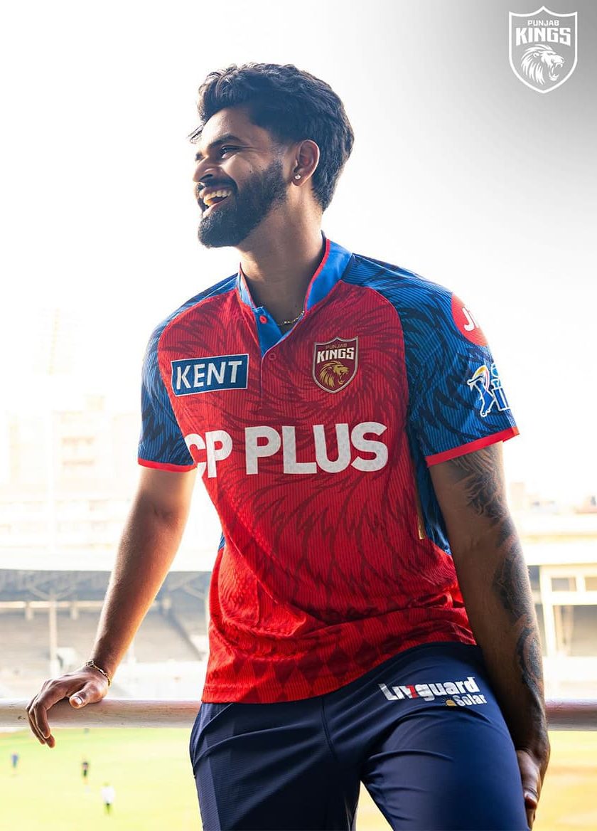Punjab Kings  new official match jersey